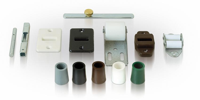 Strap guides, Stoppers, Guide rollers, Bolts